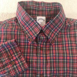 Brooks Brothers 1818 Regent Fit Orig. Polo Size L Mens Blue Fleece Sheep Logo